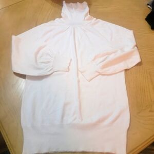 Chic Cream Turtleneck Sweater